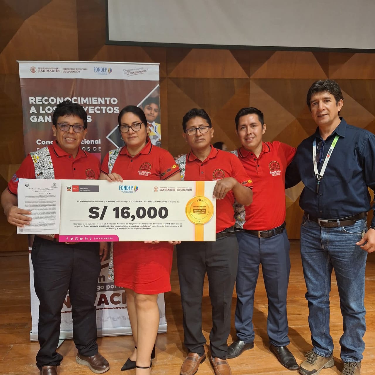 GANADORES DE FONDEP 2025